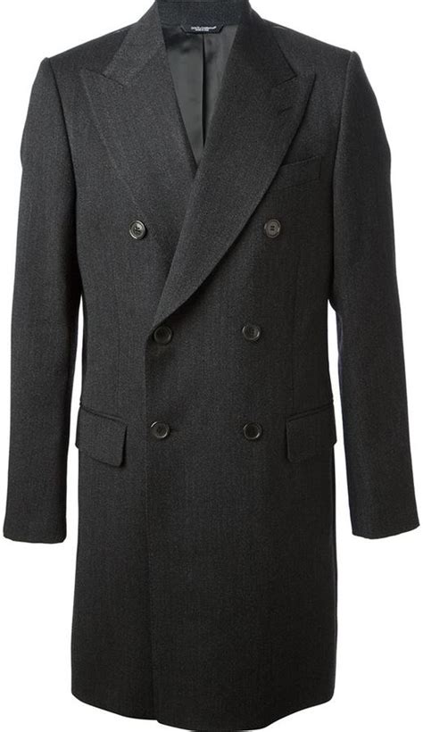 dolce and gabbana overcoat